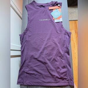 YoungLA Deep Purple Athletic Tank Top